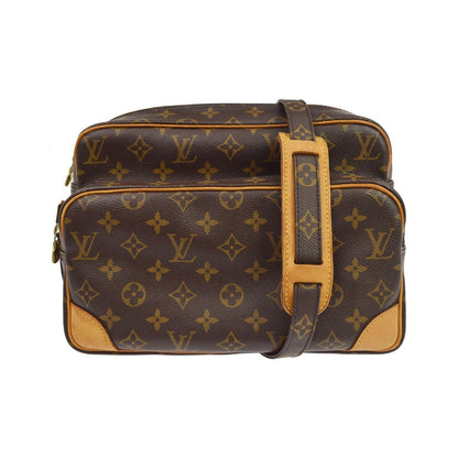 Louis Vuitton Nil Shoulder Bag Monogram Canvas, Brown, Canvas, Shoulder Bag