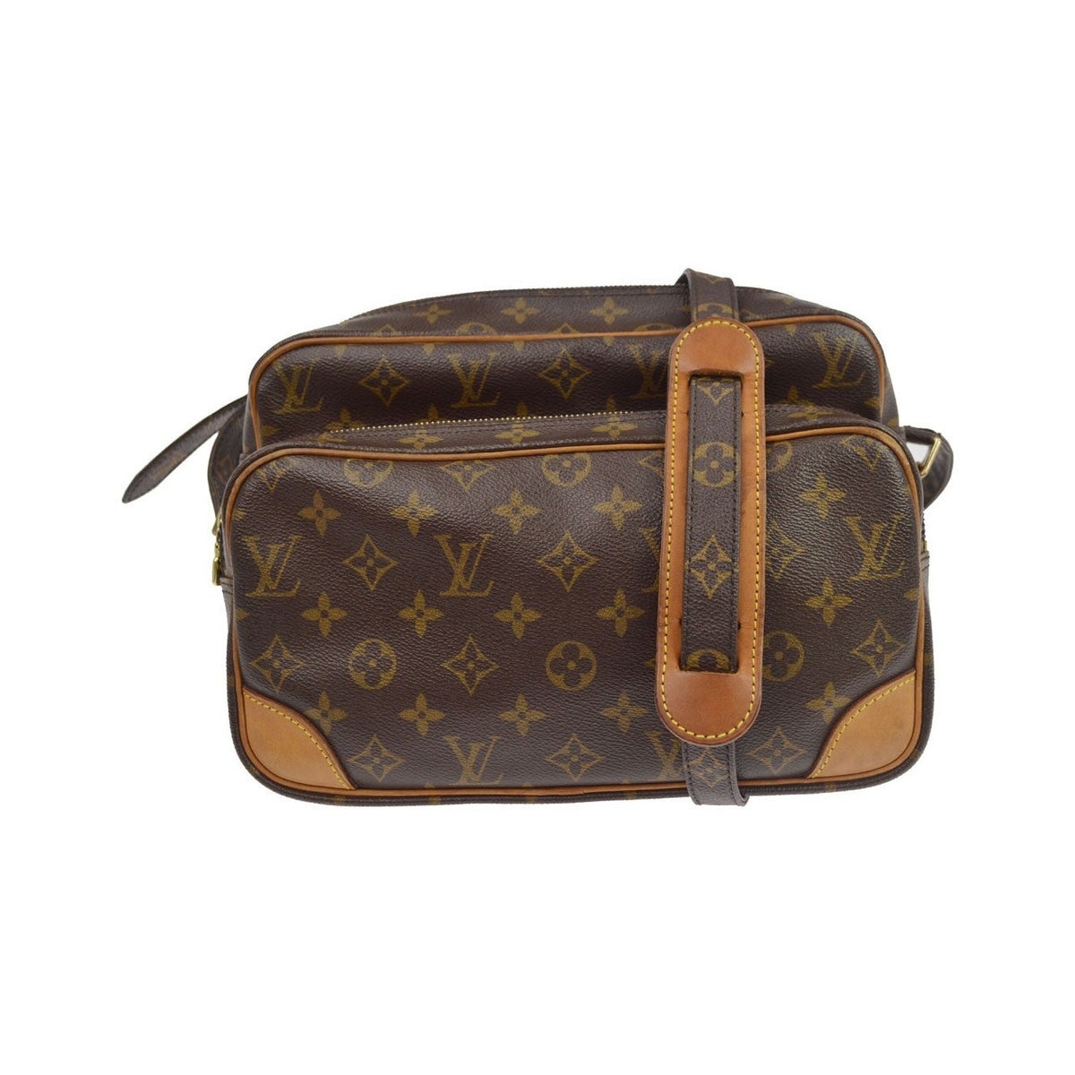 Louis Vuitton Nil Shoulder Bag Monogram Canvas, Brown, Canvas, Shoulder Bag