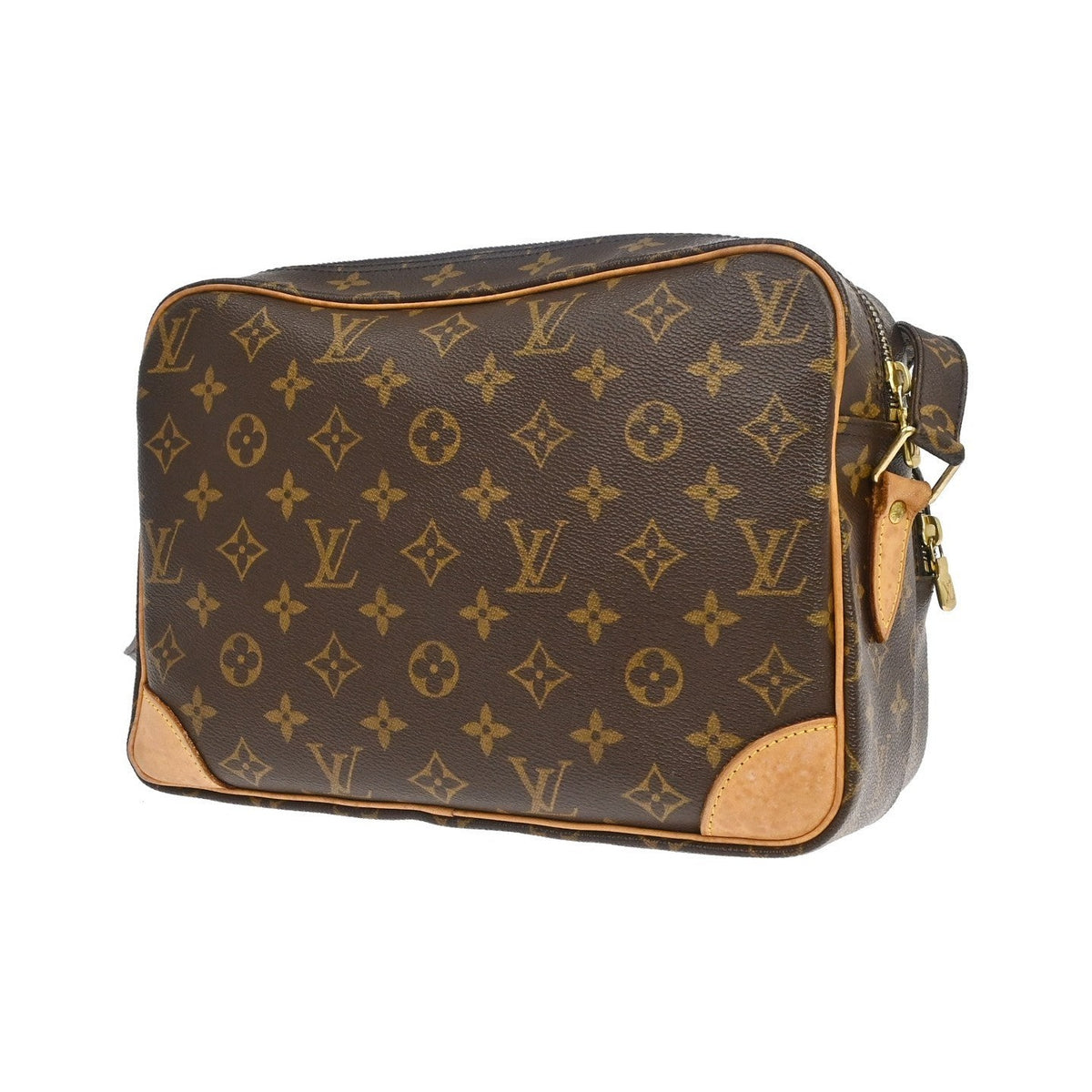 Louis Vuitton Nil Shoulder Bag Monogram Canvas, Brown, Canvas, Shoulder Bag