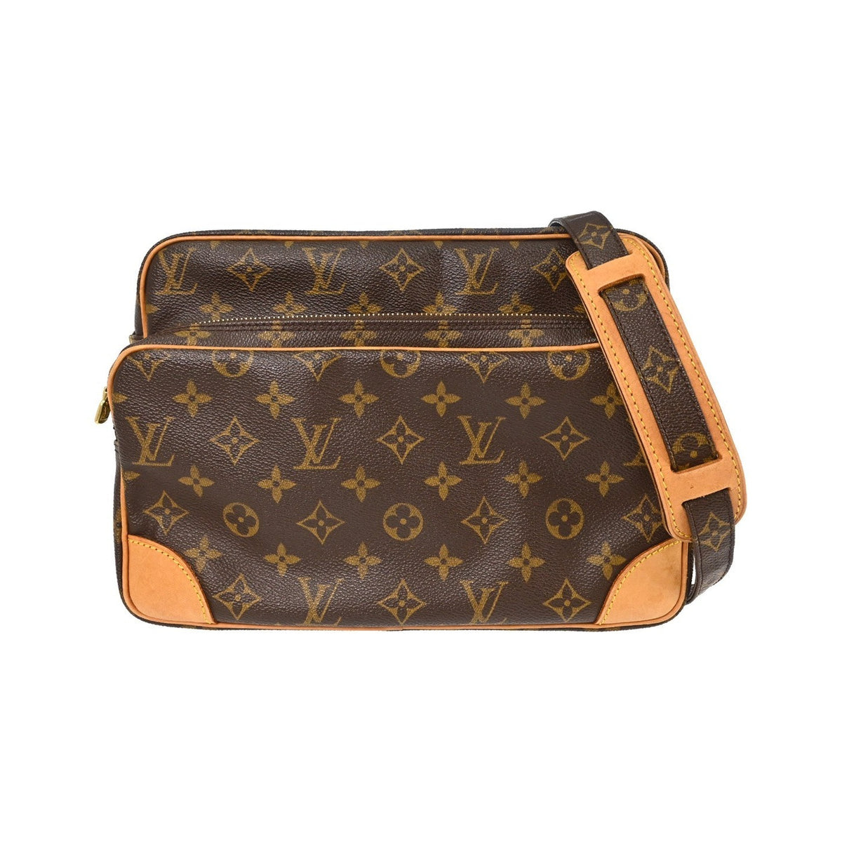 Louis Vuitton Nil Shoulder Bag Monogram Canvas, Brown, Canvas, Shoulder Bag