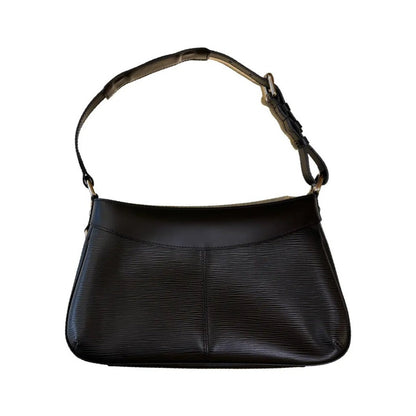 Louis Vuitton Nocturne Epi Leather, Black, Leather, Handbag