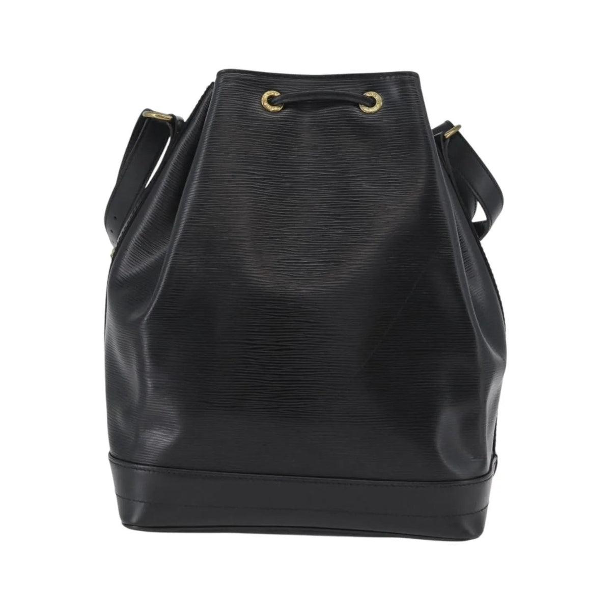 Louis Vuitton Noe Epi Leather, Black, Leather, Shoulder Bag