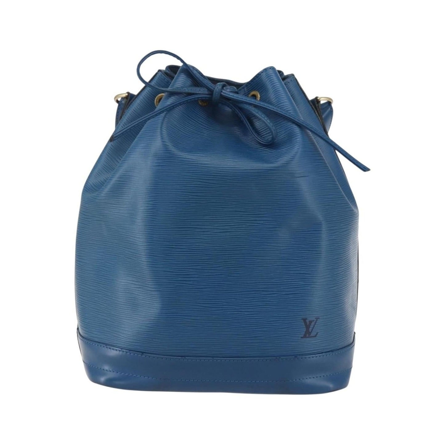 Louis Vuitton Noe Epi Leather, Blue, Leather, Shoulder Bag