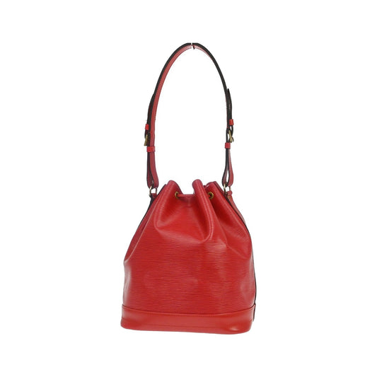 Louis Vuitton Noe Epi Leather, Red, Leather, Handbag