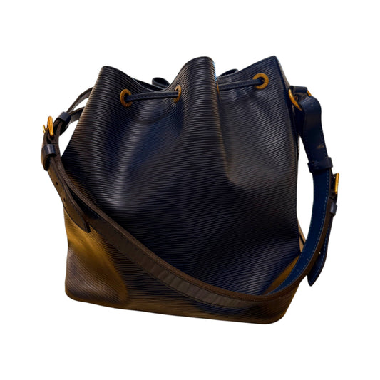 Louis Vuitton Noe Epi leather, Navy, Leather, Handbag