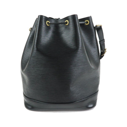 Louis Vuitton Noe Epi Leather, Black, Leather, Shoulder Bag