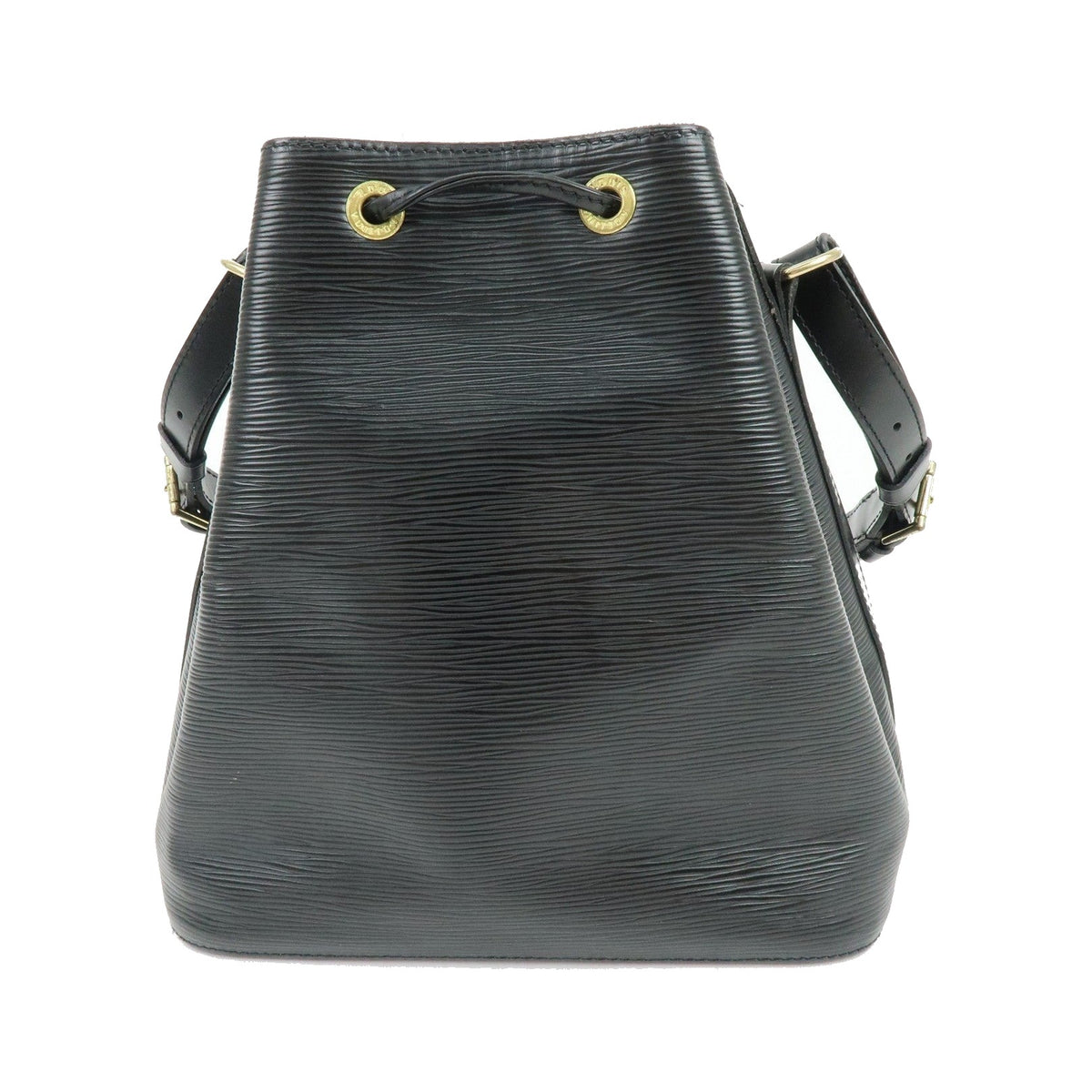 Louis Vuitton Noe Epi Leather, Black, Leather, Shoulder Bag