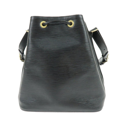 Louis Vuitton Noe Epi Leather, Black, Leather, Shoulder Bag