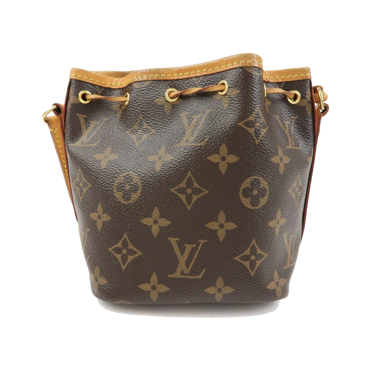 Louis Vuitton Noe Monogram Canvas, Brown, Canvas, Shoulder Bag