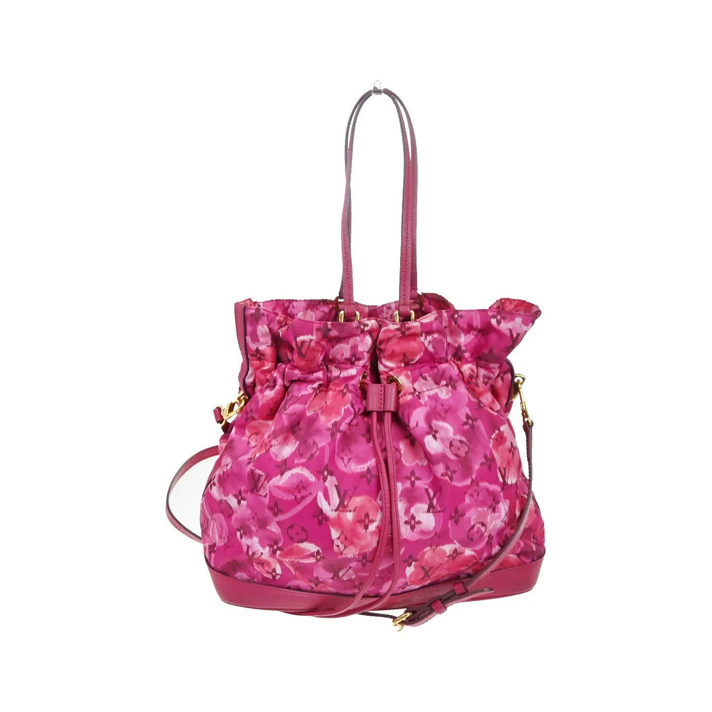 Louis Vuitton Noefull Ikat Nylon, Pink, Nylon, Shoulder Bag