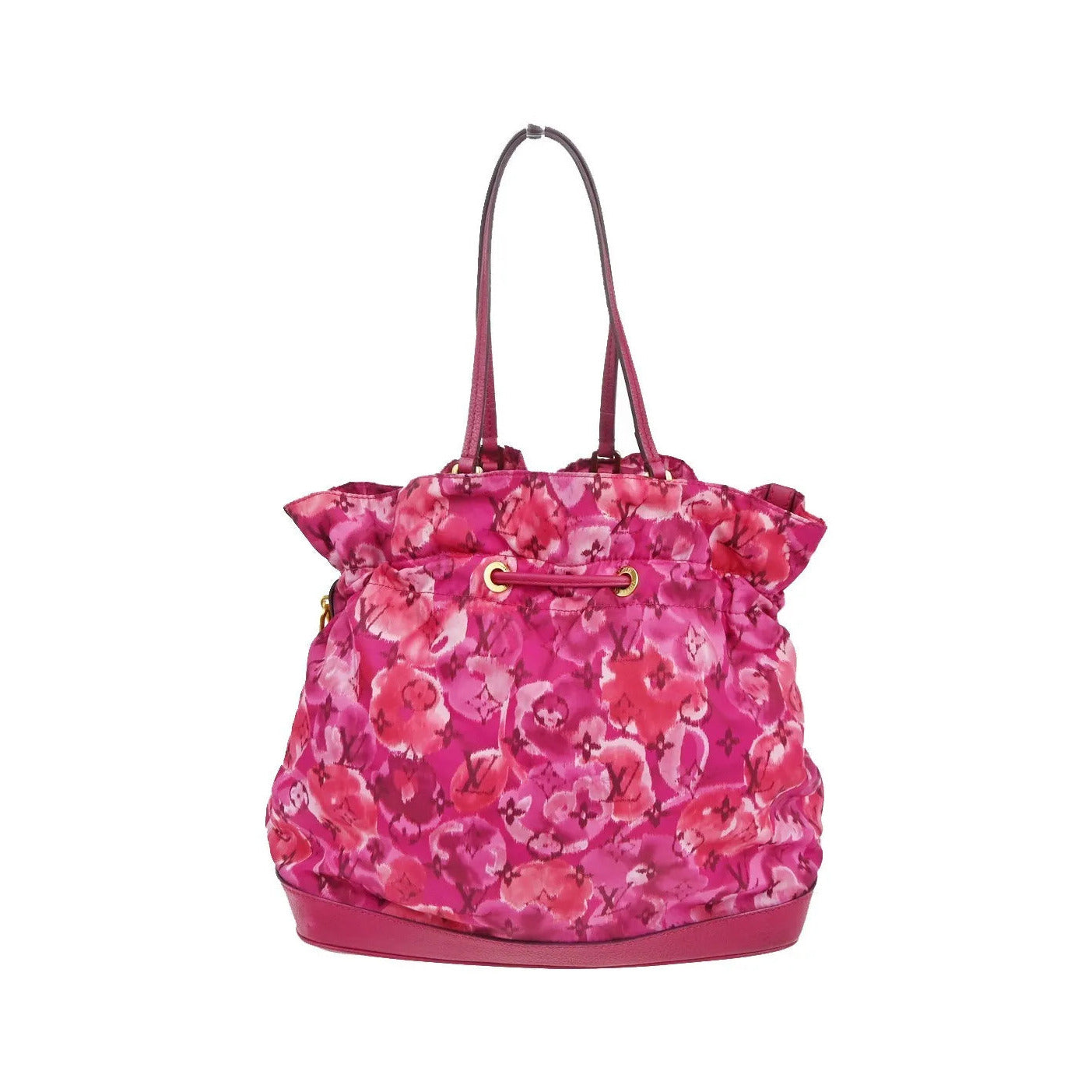 Louis Vuitton Noefull Ikat Nylon, Pink, Nylon, Shoulder Bag
