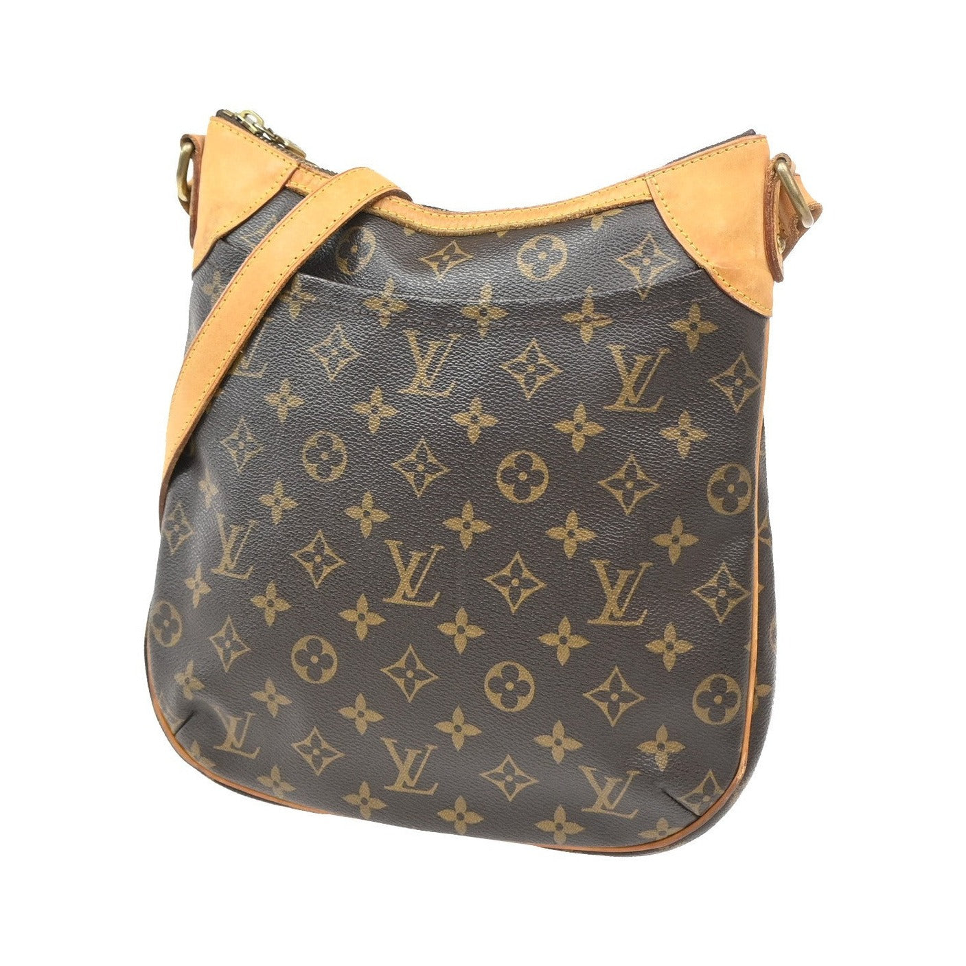 Louis Vuitton Odeon Monogram Canvas, Brown, Canvas, Shoulder Bag