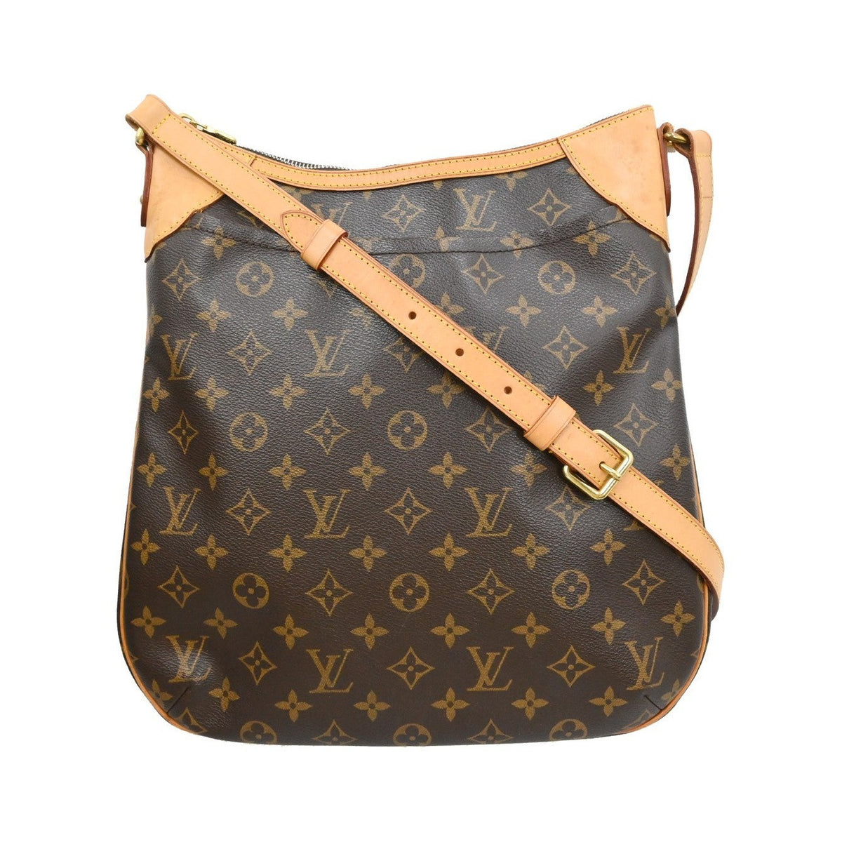 Louis Vuitton Odeon Monogram Canvas, Brown, Canvas, Handbag