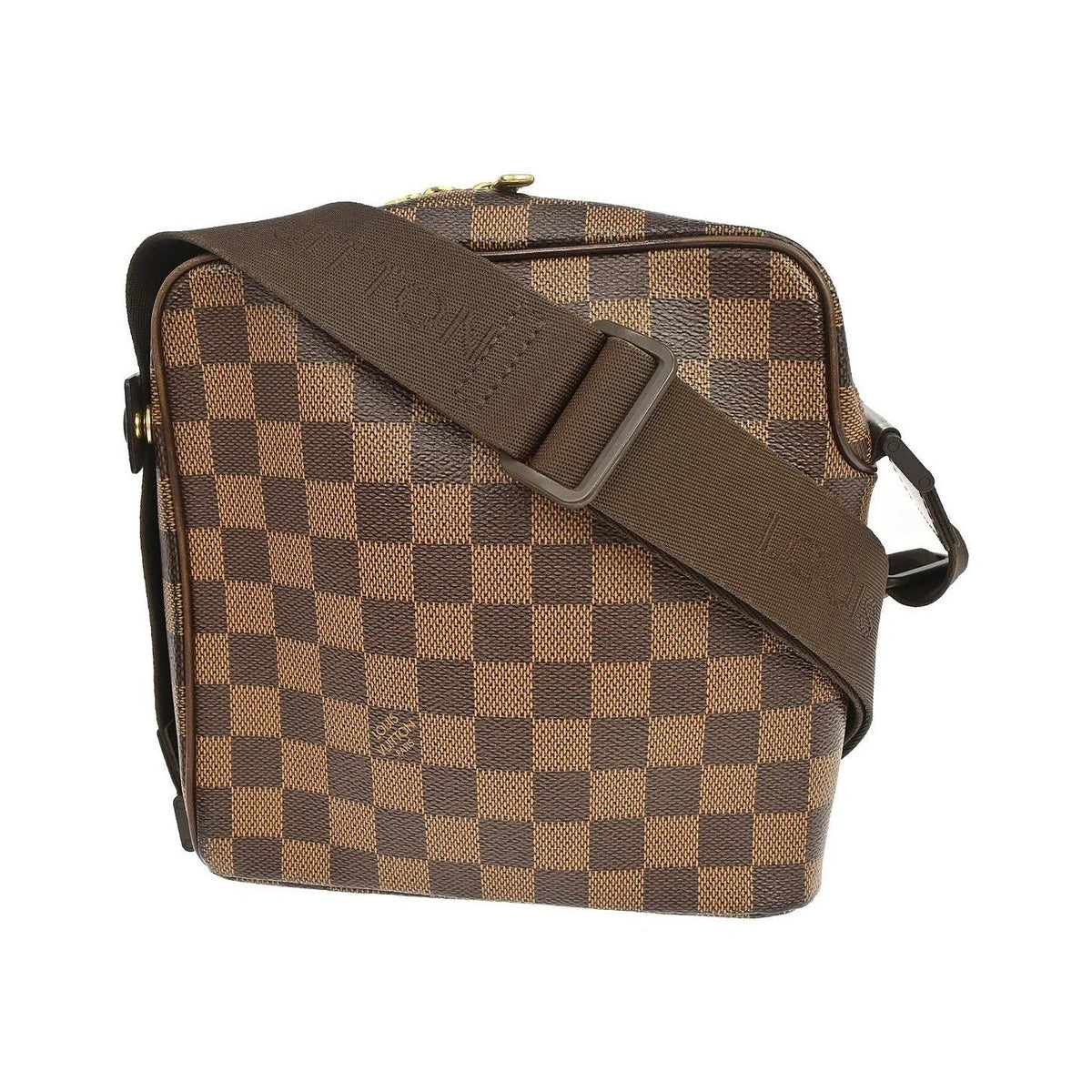 Louis Vuitton Olav Damier, Brown, Canvas, Shoulder Bag