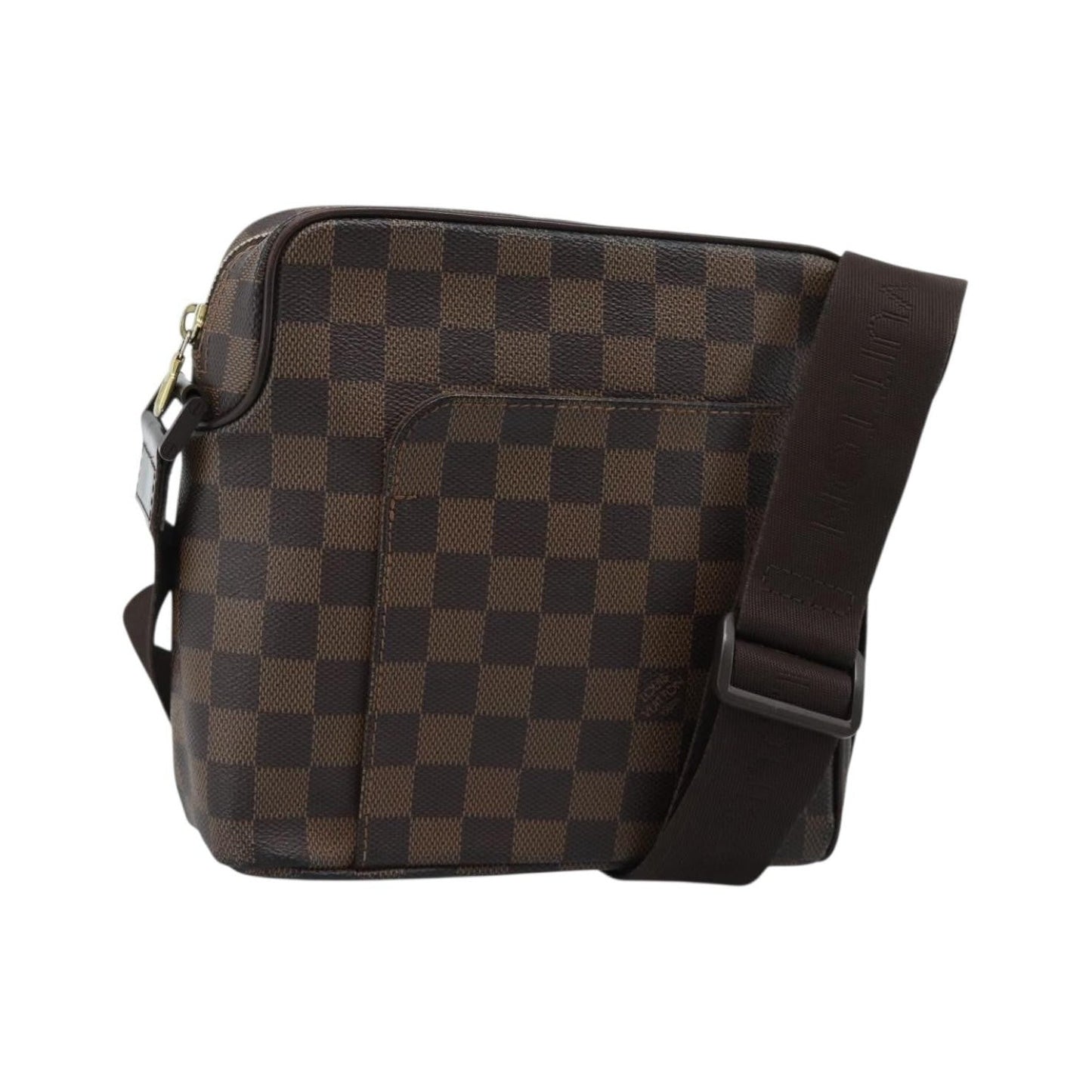 Louis Vuitton Olav Damier, Brown, Canvas, Shoulder Bag