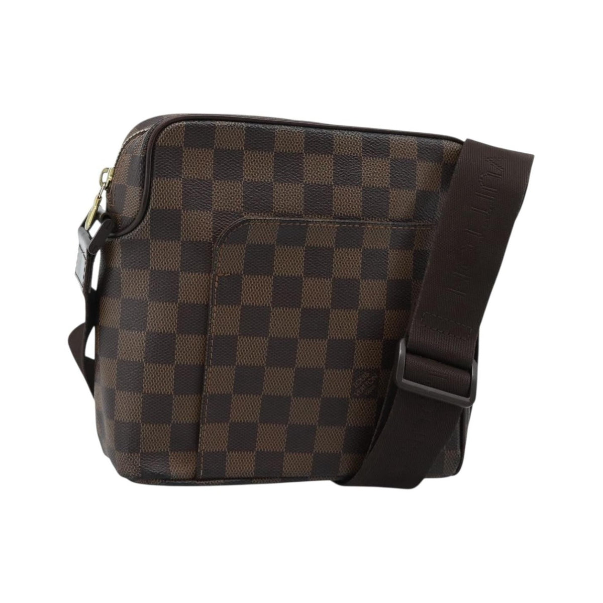 Louis Vuitton Olav Damier, Brown, Canvas, Shoulder Bag