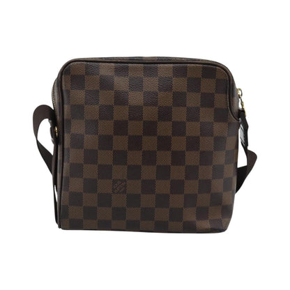 Louis Vuitton Olav Damier, Brown, Canvas, Shoulder Bag