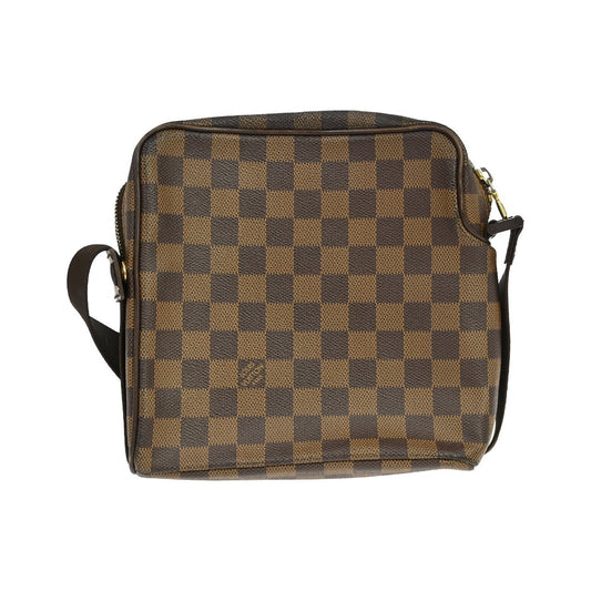 Louis Vuitton Olav Damier, Brown, Canvas, Handbag