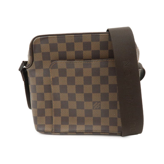 Louis Vuitton Olav Damier, Brown, Canvas, Handbag