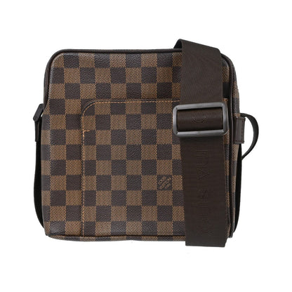 Louis Vuitton Olav Damier, Brown, Canvas, Handbag
