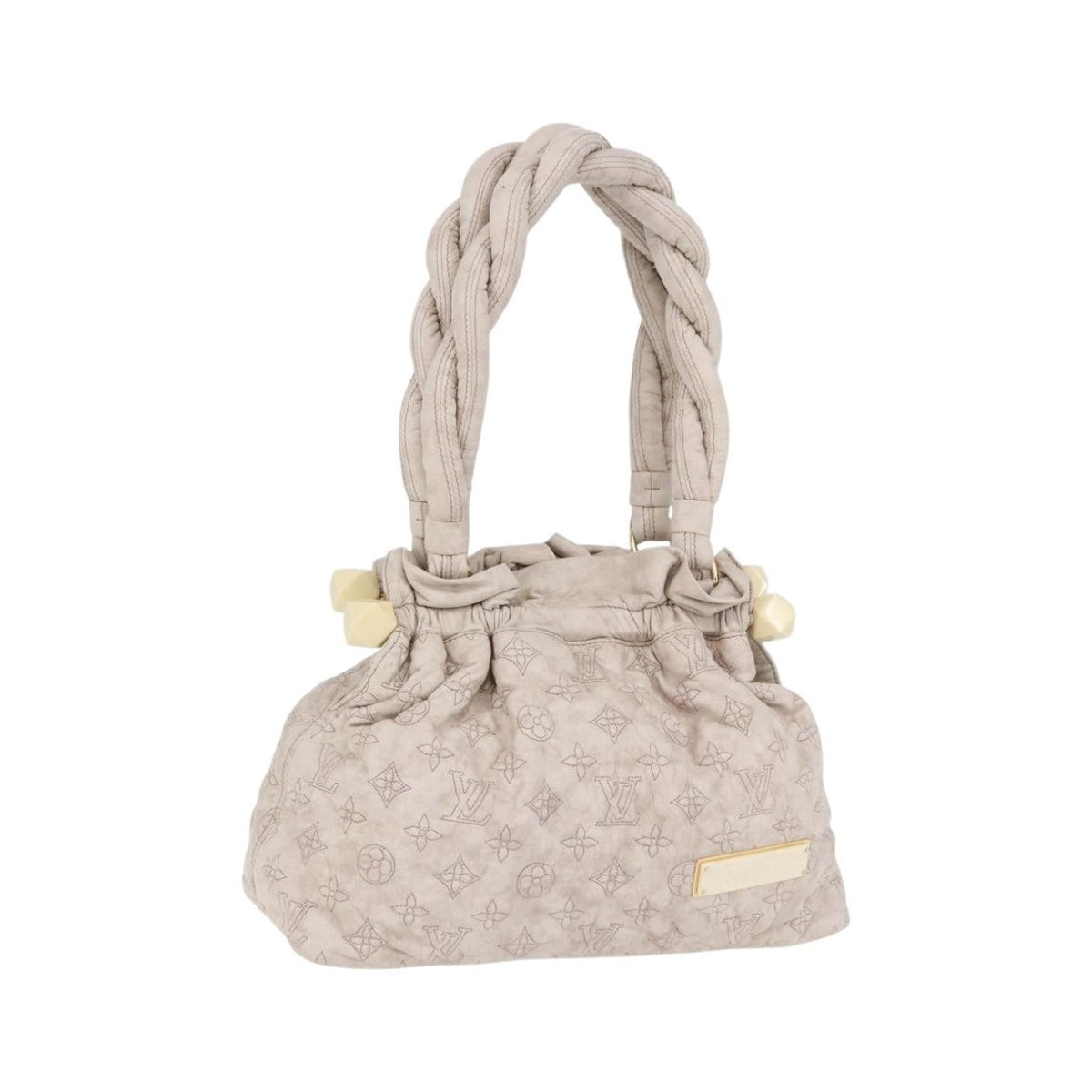 Louis Vuitton Olympe Stratus Limited Edition Monogram Lambskin, Beige, Leather, Handbag