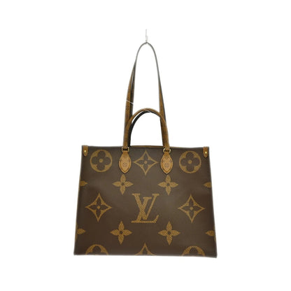 Louis Vuitton OnTheGo Monogram, Brown, Canvas, Tote Bag