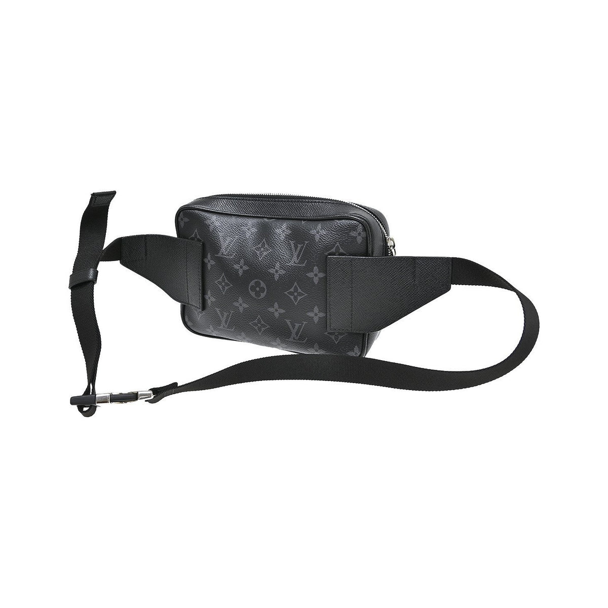 Louis Vuitton Outdoor BumBag Monogram Taigarama, Black, Leather, Shoulder Bag