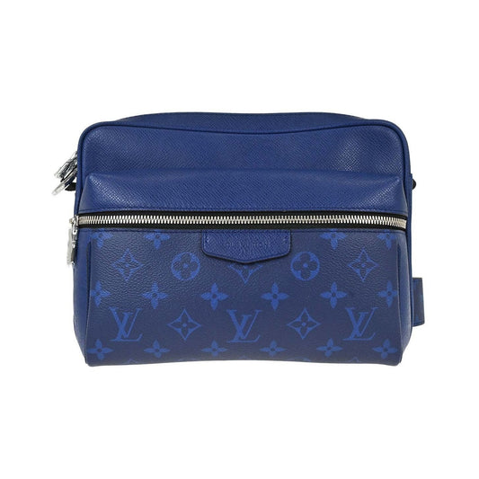 Louis Vuitton Outdoor BumBag Monogram Taigarama, Blue, Leather, Shoulder Bag