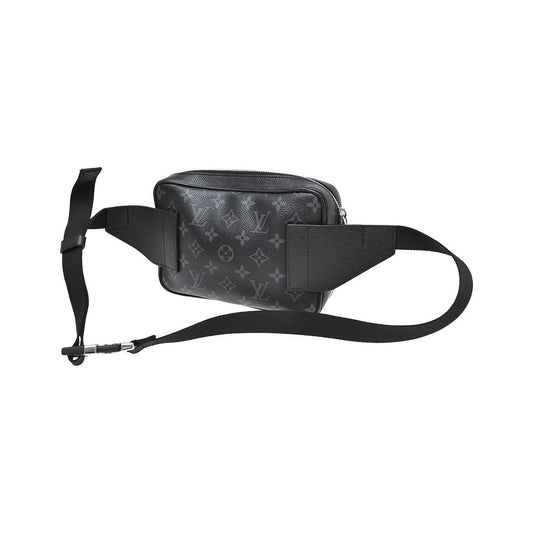 Louis Vuitton Outdoor BumBag Monogram Taigarama, Black, Leather, Shoulder Bag