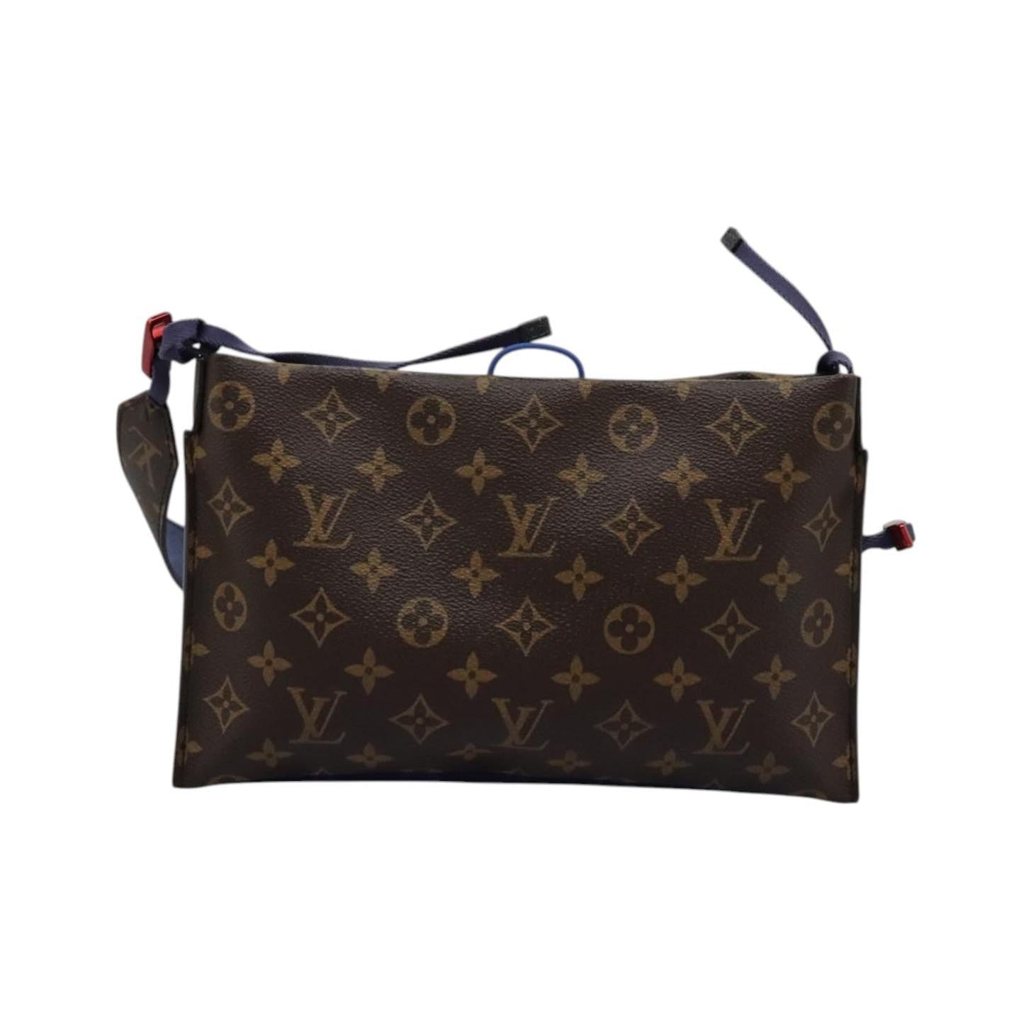 Louis Vuitton Outdoor Limited Edition Monogram Pacific Canvas, Blue, Canvas, Shoulder Bag