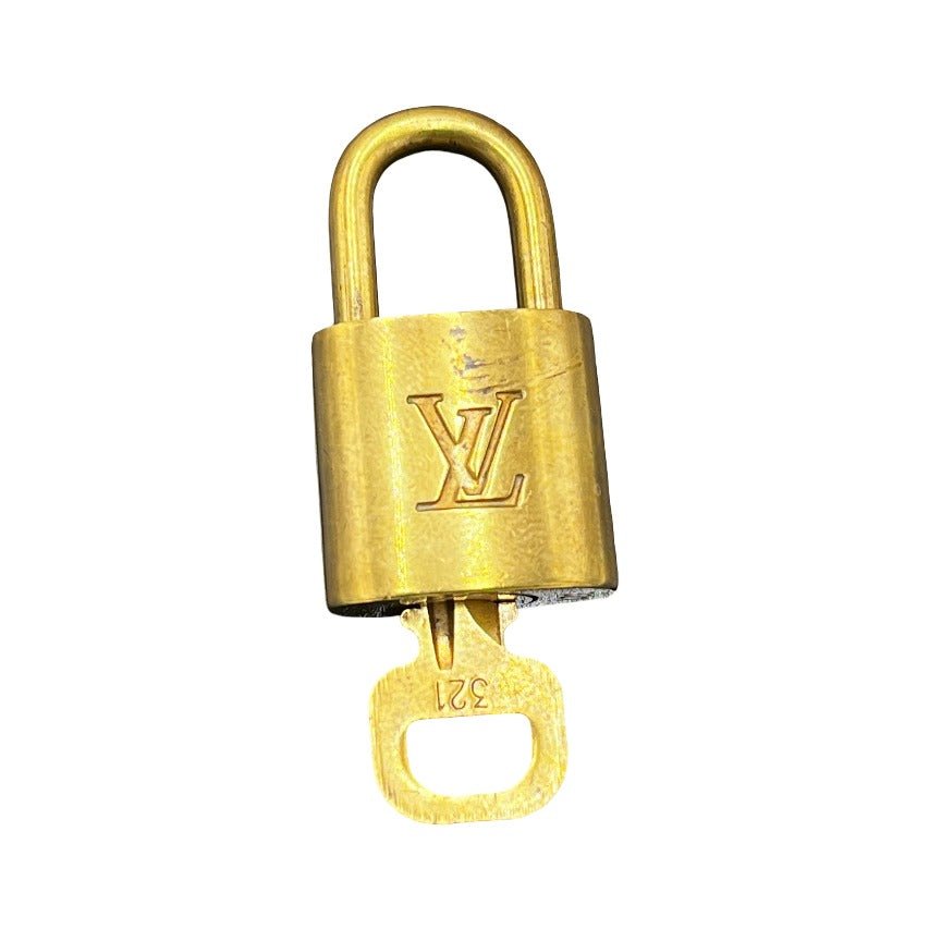 Louis Vuitton Padlock and Key Logo - Brandsamsara