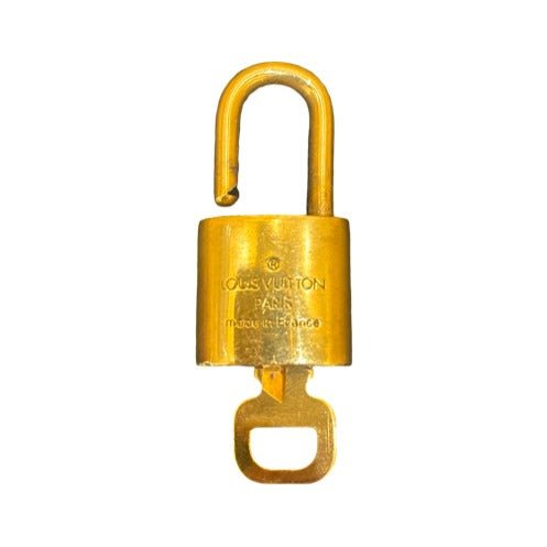 Louis Vuitton Padlock and Key Logo - Brandsamsara
