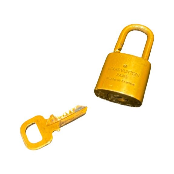 Louis Vuitton Padlock and Key Logo - Brandsamsara