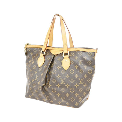 Louis Vuitton Palermo Monogram Canvas, Brown, Canvas, Handbag