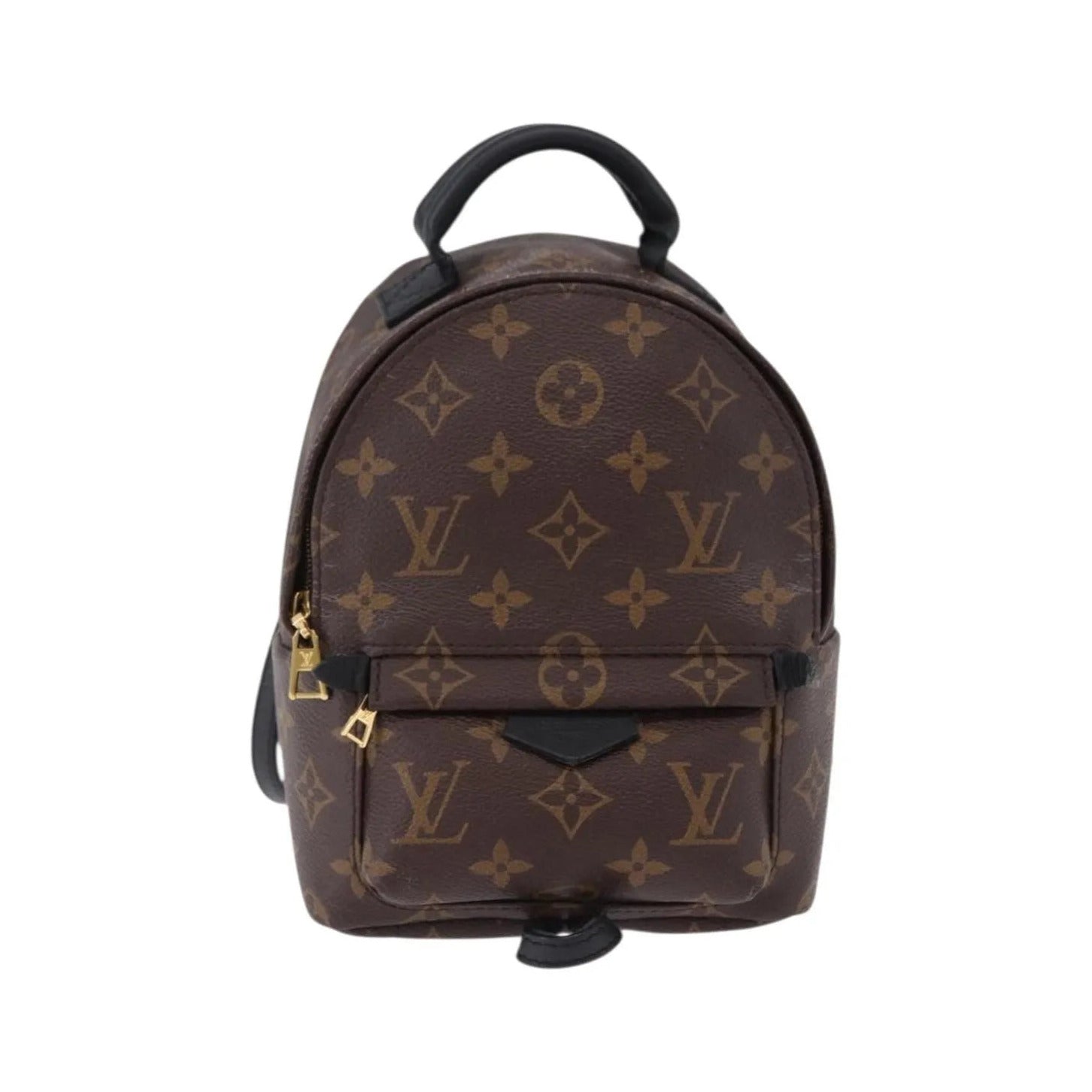 Louis Vuitton Palm Springs Monogram, Brown, Canvas, Backpack