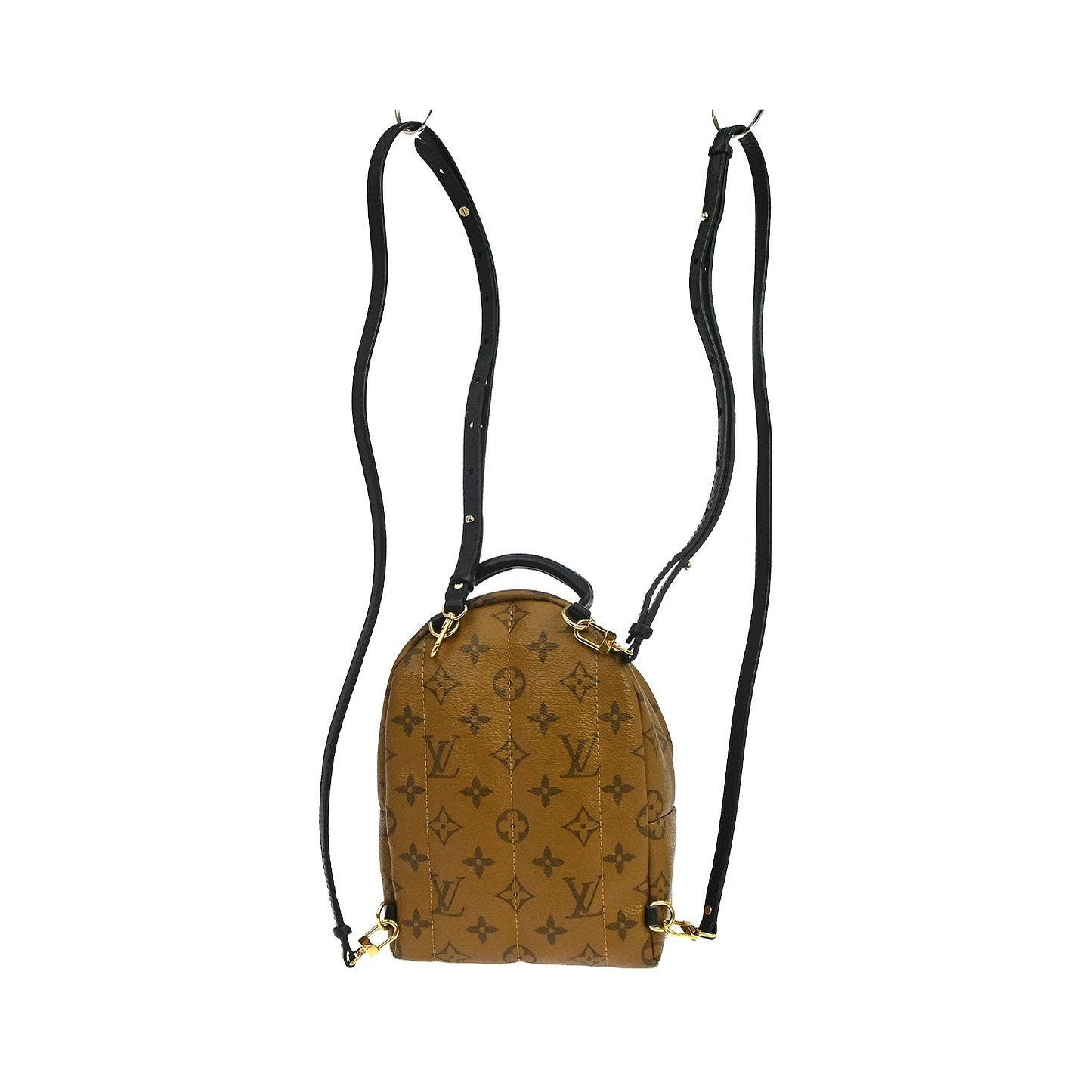 Louis Vuitton Palm Springs Monogram, Brown, Canvas, Backpack