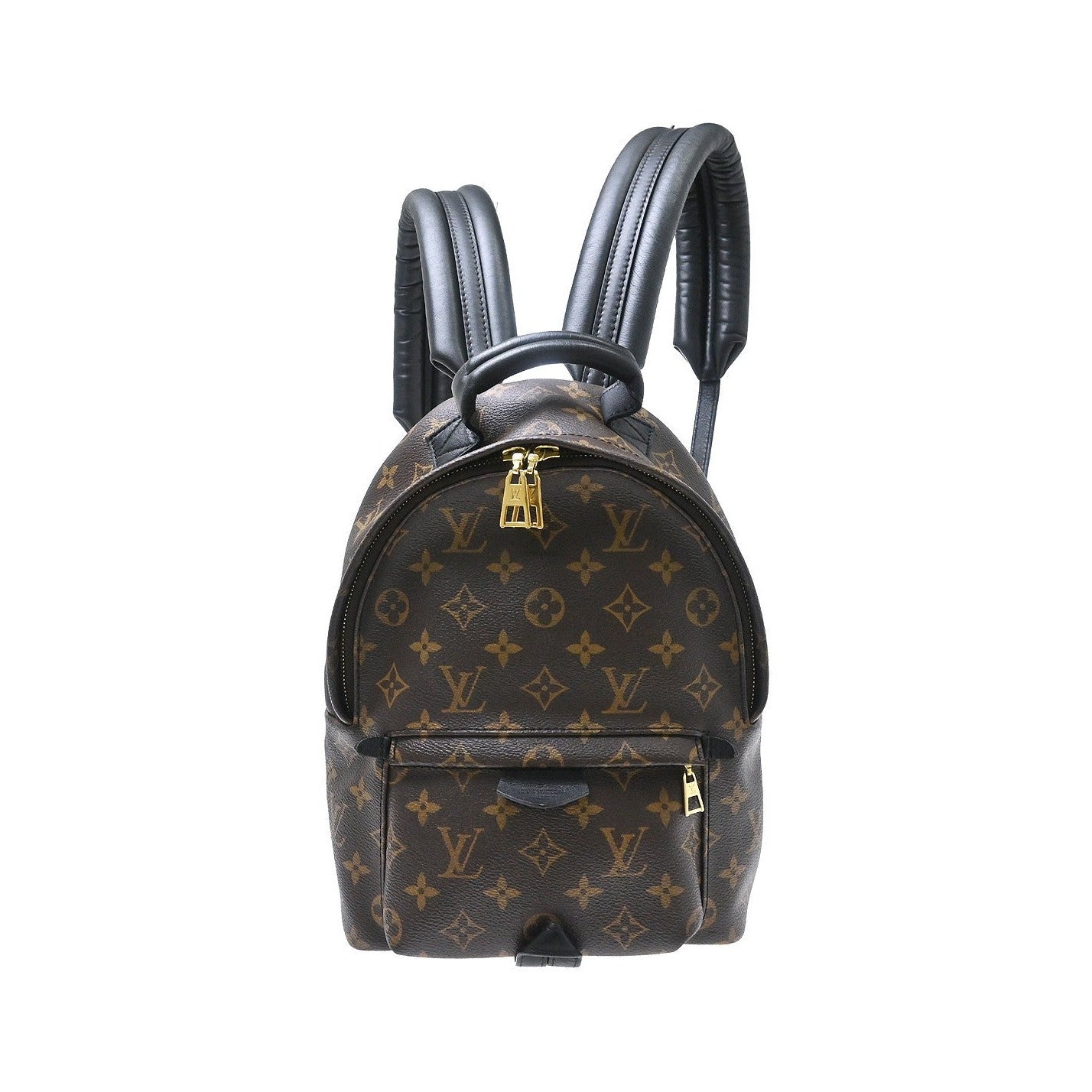 Louis Vuitton Palm Springs Monogram, Brown, Canvas, Backpack
