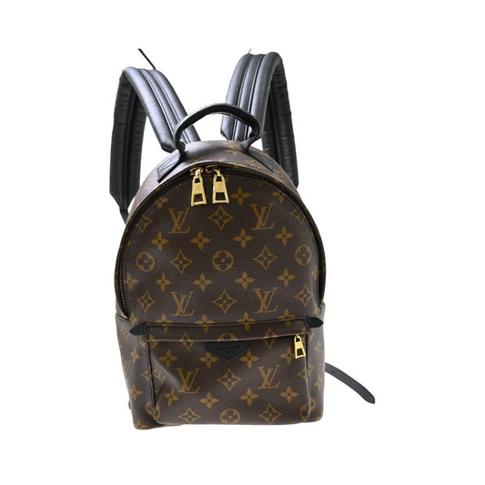 Louis Vuitton Palm Springs Monogram, Brown, Canvas, Backpack