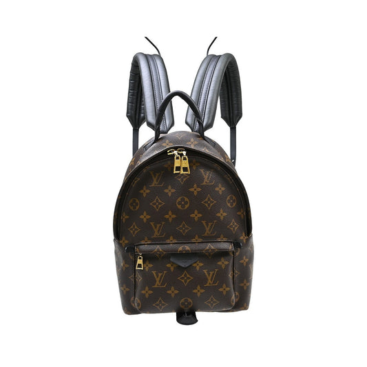 Louis Vuitton Palm Springs Monogram, Brown, Canvas, Backpack