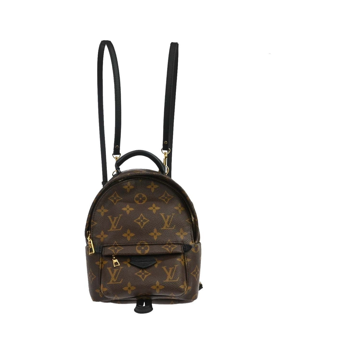Louis Vuitton Palm Springs Monogram, Brown, Canvas, Backpack