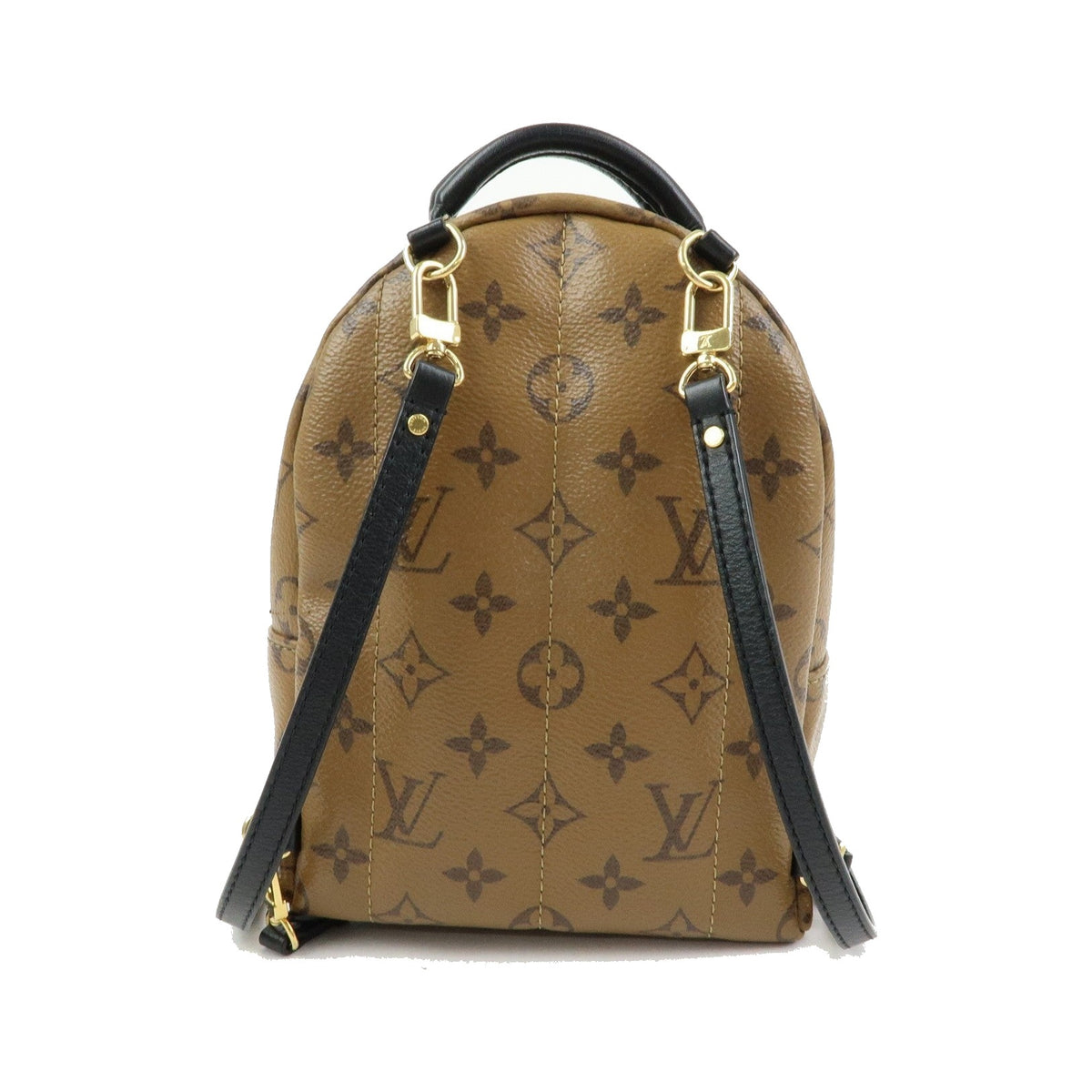 Louis Vuitton Palm Springs Reverse Monogram Canvas, Brown, Canvas, Backpack