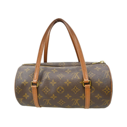 Louis Vuitton Papillon Monogram, Brown, Canvas, Handbag