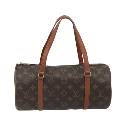 Louis Vuitton Papillon Monogram, Brown, Canvas, Handbag