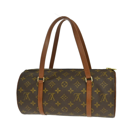 Louis Vuitton Papillon Monogram, Brown, Canvas, Handbag