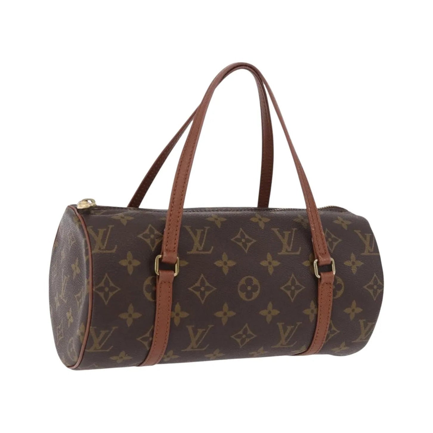 Louis Vuitton Papillon Monogram Canvas, Brown, Canvas, Handbag