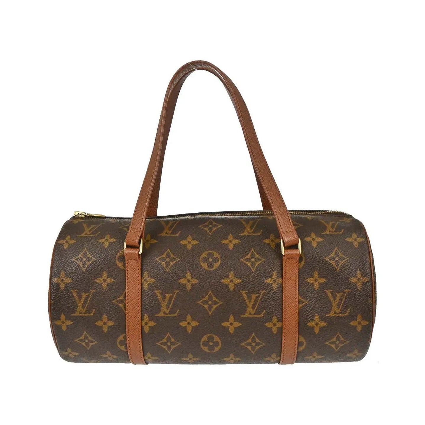 Louis Vuitton Papillon Monogram Canvas, Brown, Canvas, Handbag