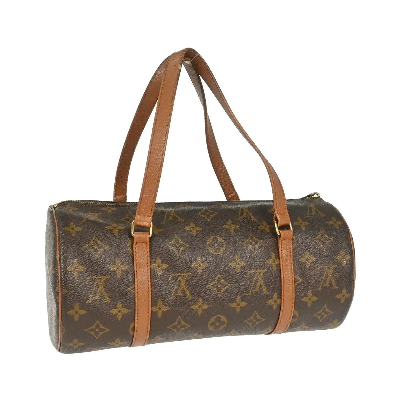 Louis Vuitton Papillon Monogram Canvas, Brown, Canvas, Handbag