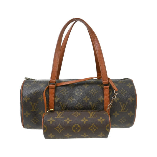 Louis Vuitton Papillon Monogram Canvas, Brown, Canvas, Handbag