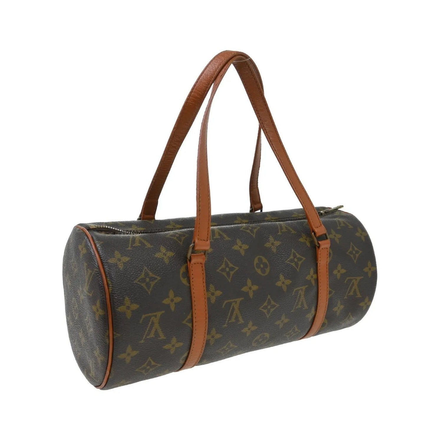 Louis Vuitton Papillon Monogram Canvas, Brown, Canvas, Handbag