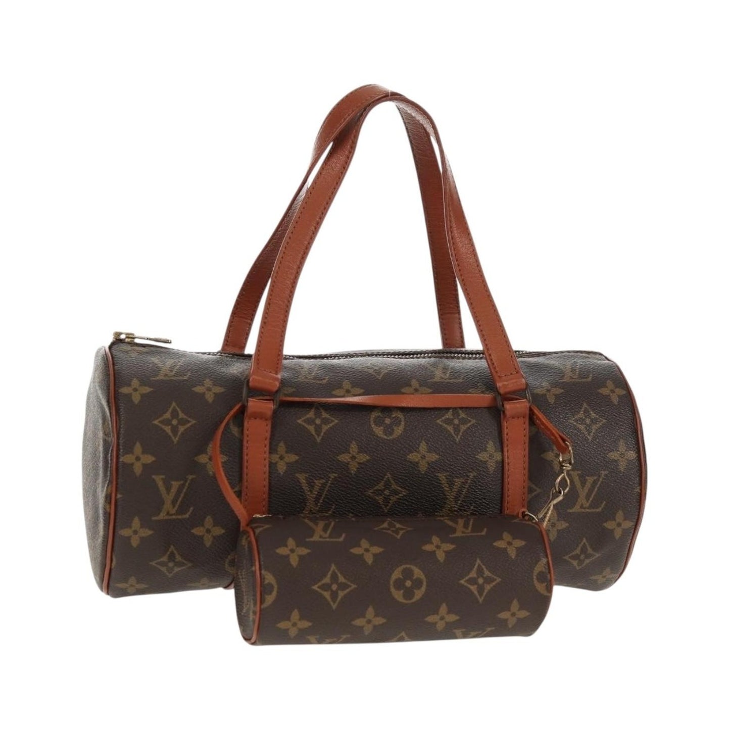 Louis Vuitton Papillon Monogram Canvas, Brown, Canvas, Handbag